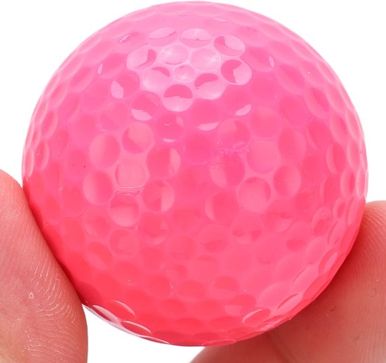 IMPERATORIS® Golf Oefenballen - Airflow Ballen - Geperforeerde Plastic Ballen - Voor Training in Tuin en Binnen - Lichtgewicht - Set van 1 - rose van IMPERATORIS — afbeelding 2