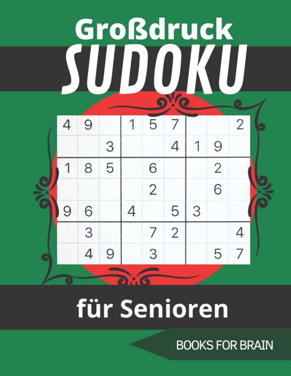 Grootletter Sudoku voor Senioren - 120 Gemiddelde tot Moeilijke Puzzels met Oplossingen