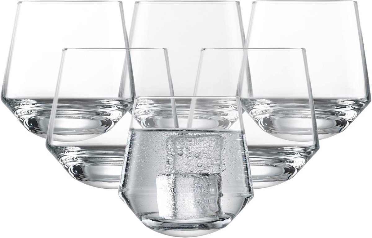 Set van 6 Cocktailglazen met Ronde Bodem – Vaatwasmachinebestendig Tritan Kristalglas