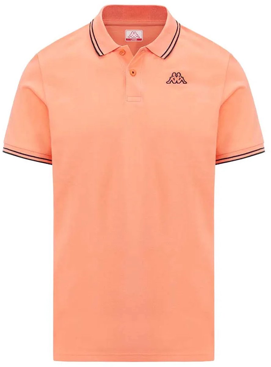 Kappa Ezio 2 Korte Mouw Poloshirt 2XL Man Oranje