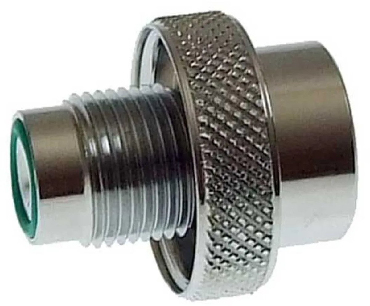 Metalsub Din300 Mannelijk Naar Din200 Vrouwelijk Adapter Grijs