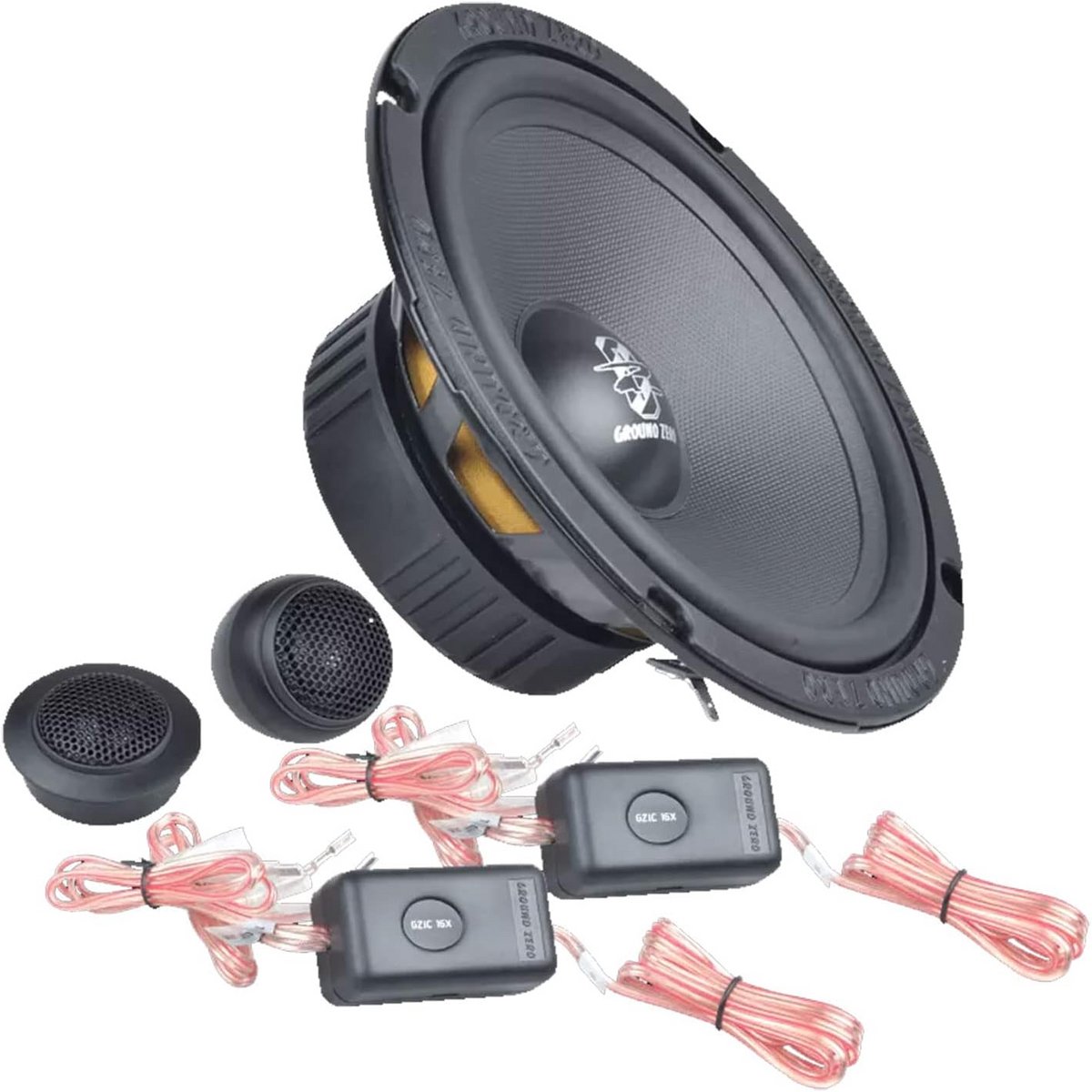 High-Performance 2-Way Component Speaker System