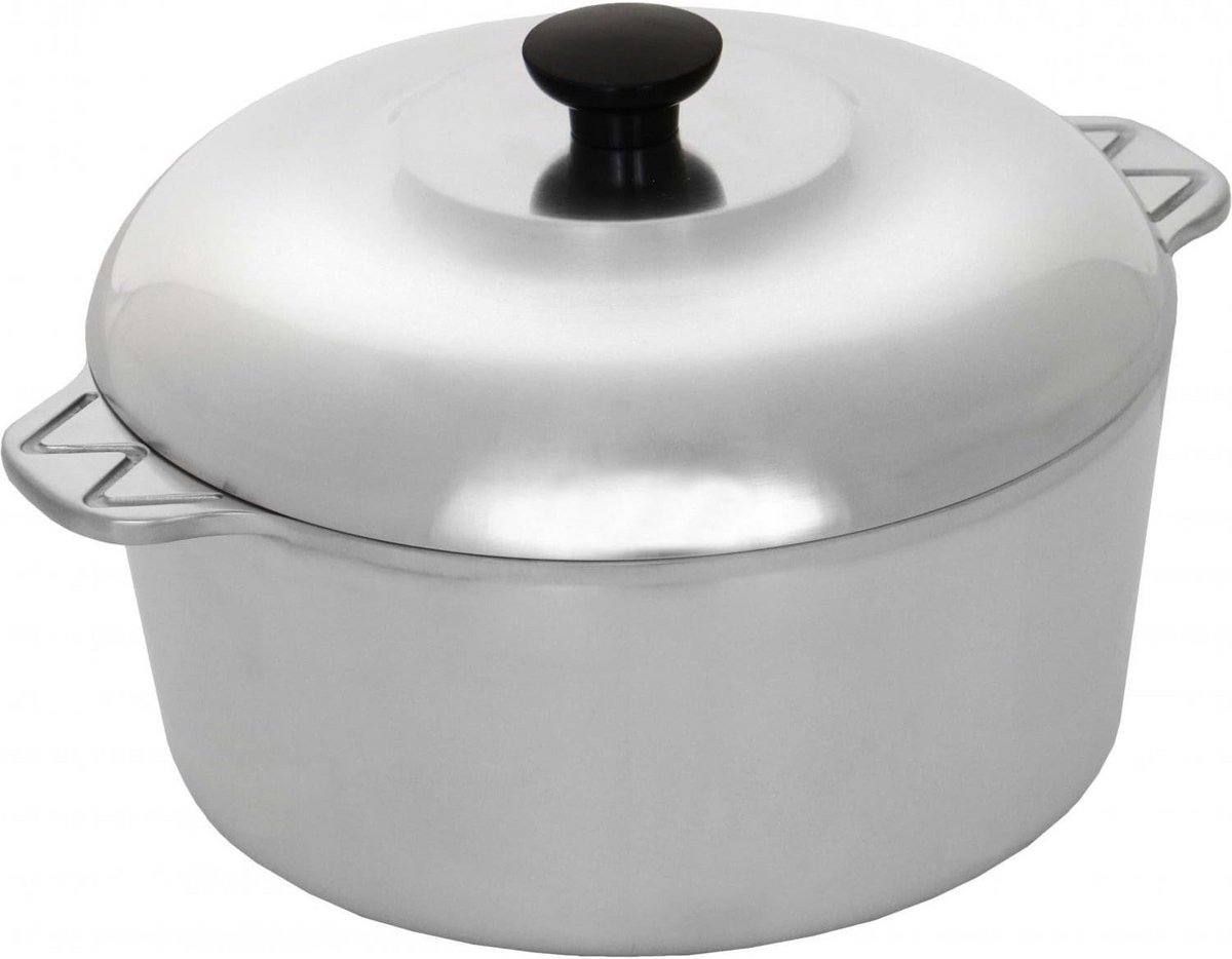 5-quart Aluminium Dutch Oven - Perfect voor Stoofgerechten en Soepen