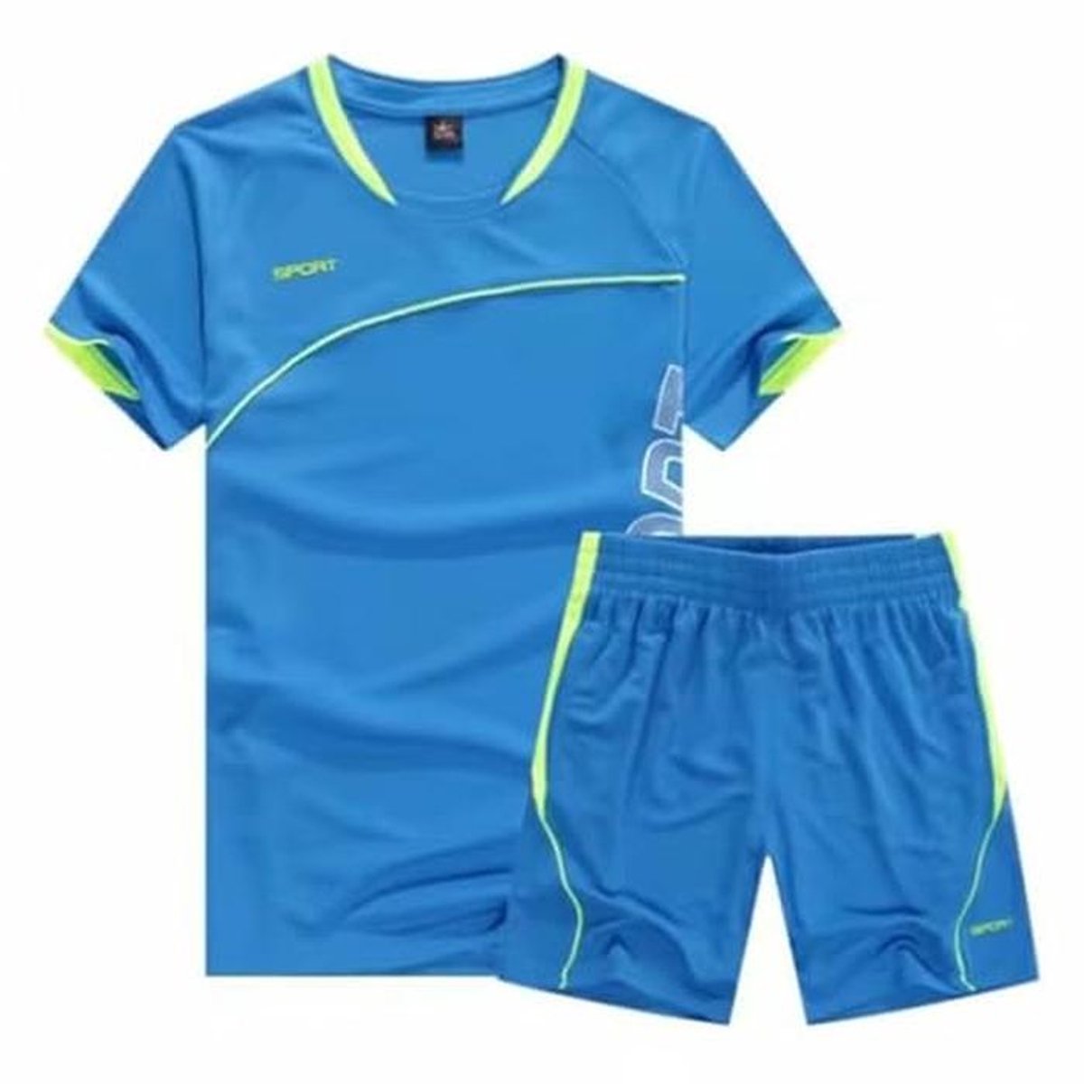 Voetbalshirt en Sportset voor Jongens - T-shirt en Korte Broek Set