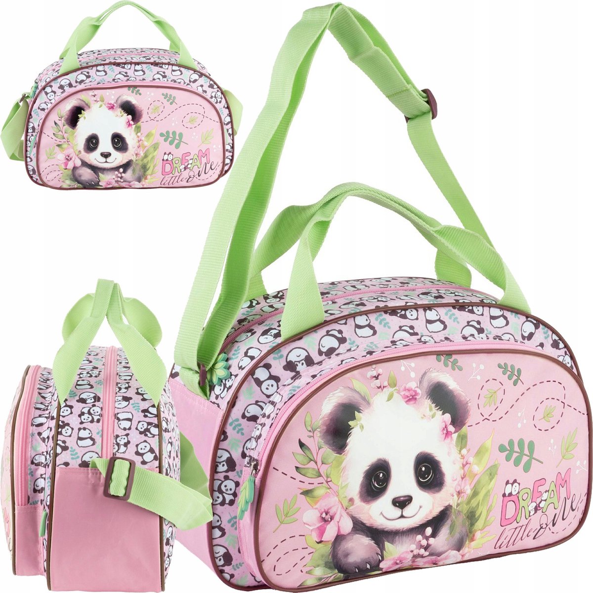 Derform Panda Sporttas Reistas voor Meisjes - Zwemtas