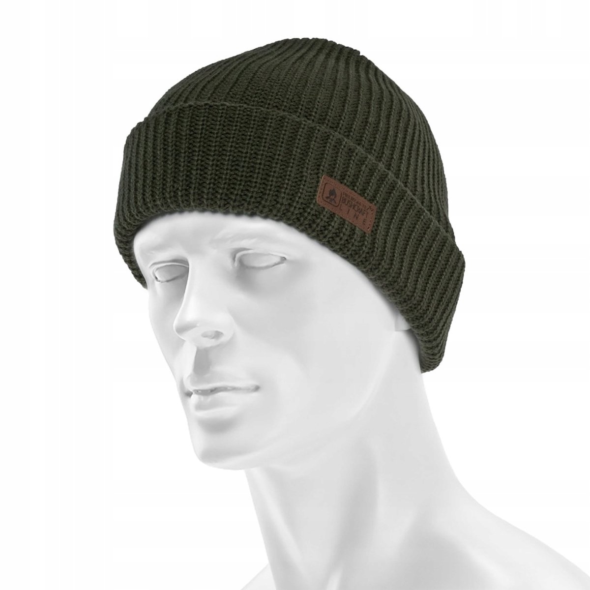 Helikon Merino Wanderer muts - Olijfgroen - Warme wintermuts