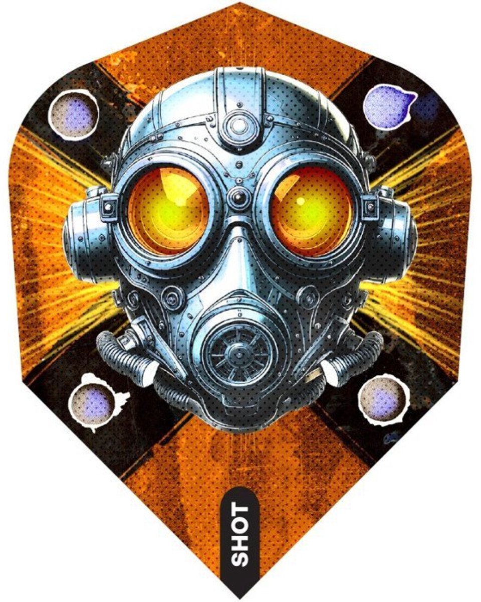 Shot Badlands Rustin Flights - Dart Flights