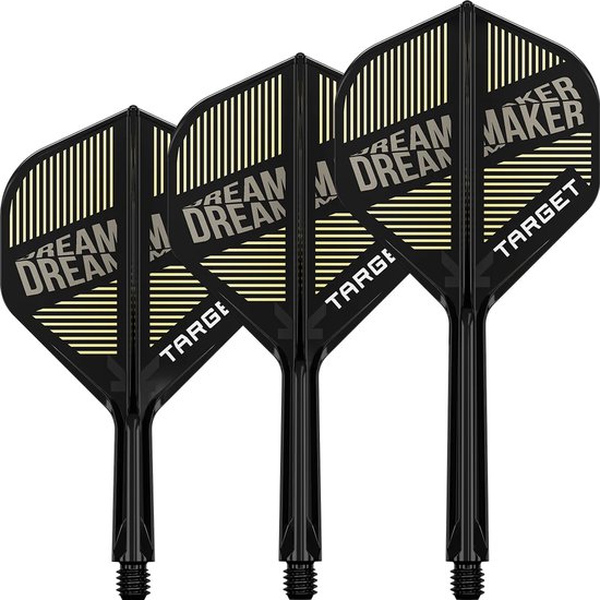 Target K-Flex Dimitri van den Bergh NO2 - Dart Flights - Short van Target — afbeelding 4
