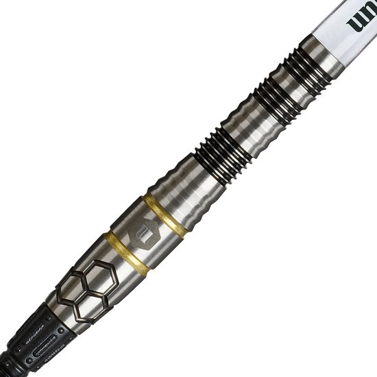 Unicorn Hexium 1 Black Gold 90% - Soft Tip Darts van Unicorn — afbeelding 3