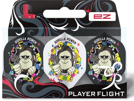 L-Style Champagne Flight EZ L1 Standard Aiki Oishi Mix - Dart Flights van L-Style — afbeelding 2