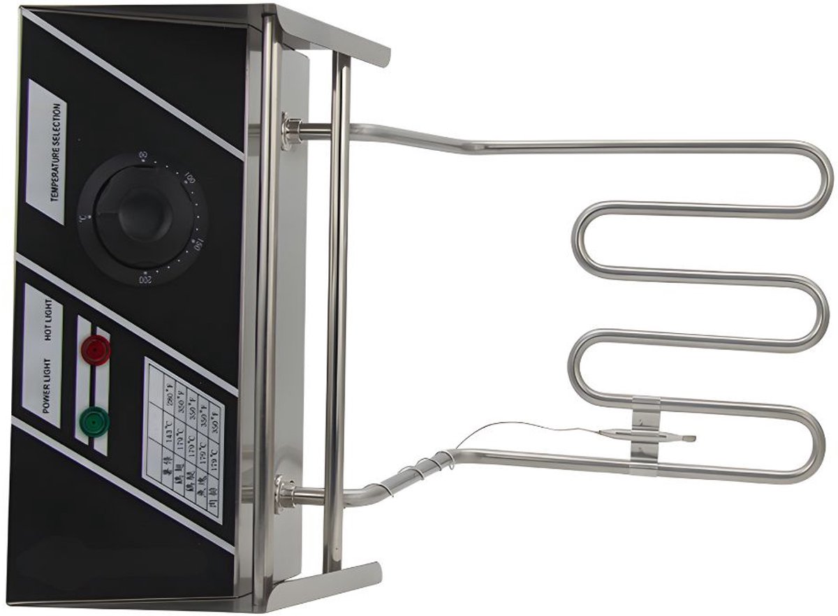 Elektrische Friteuse 6 Liter – 2500W RVS Frituurpan met Thermostaat 60–200°C – Professionele Friteuse voor Thuiskoken & Horeca – friteuse tefal –73699 thumbnail 3