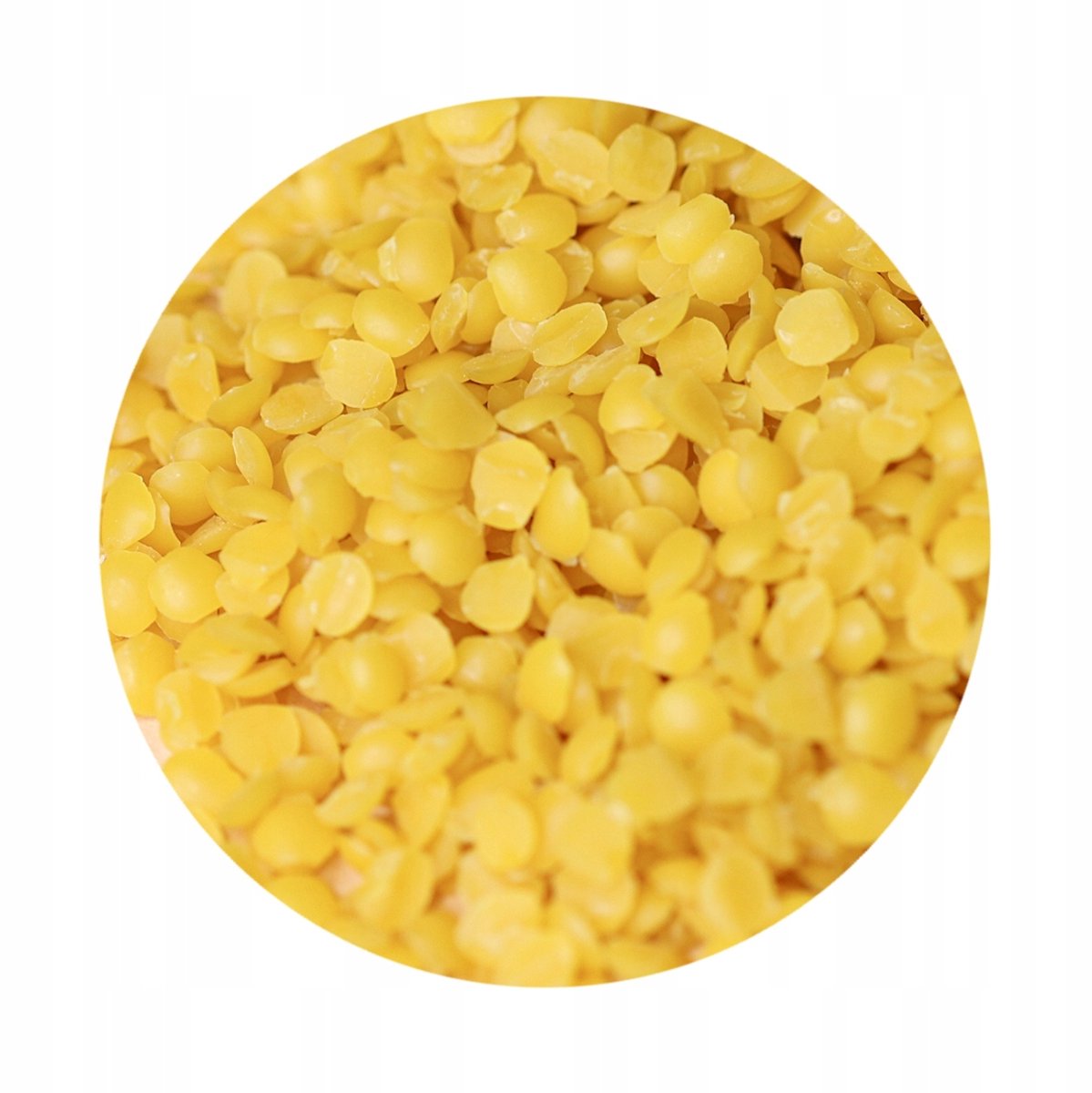 Natuurlijke Gele Bijenwas voor Kaarsen - 0.5 kg
