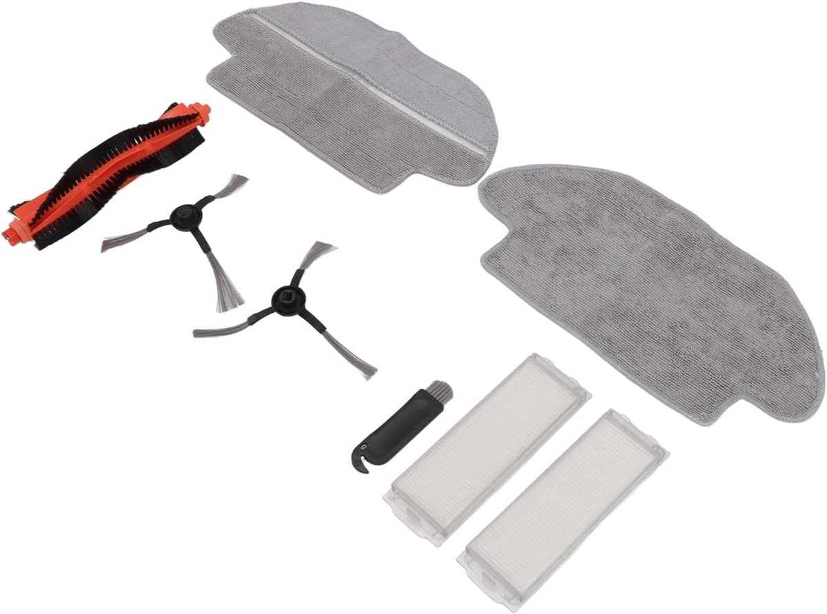 Hoofdrolborstel Kit met Zijborstel - Mopdoek - Filter voor Proscenic M6 Pro