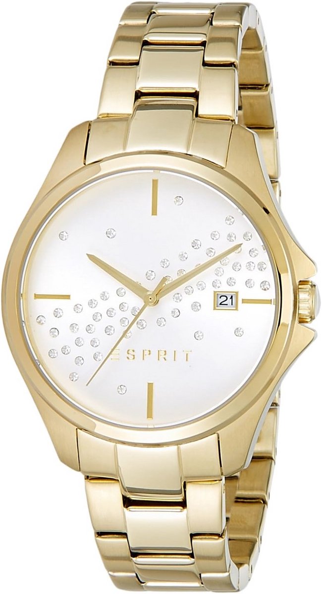 Dameshorloge met Leren Band - Rond - 37 mm