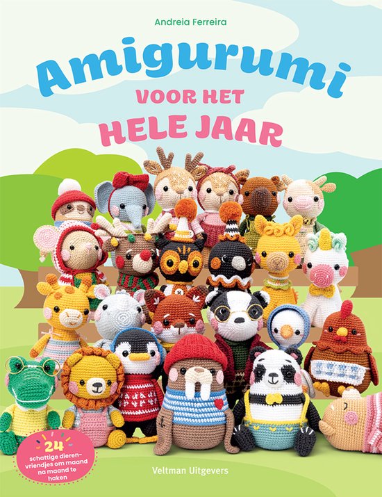 Een jaar vol met amigurumi vriendjes - cover