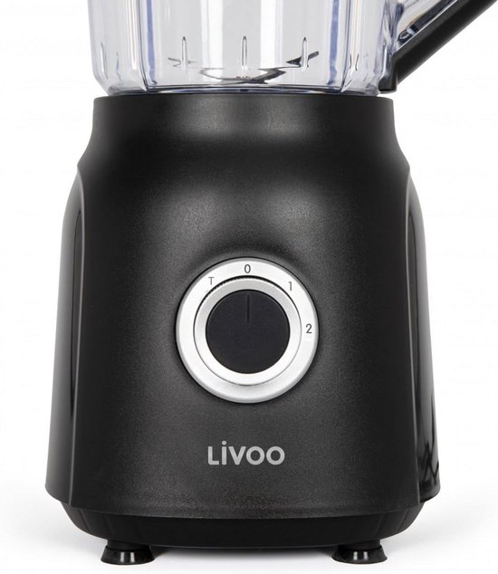 1.5 L Krachtige Blender 600 W 22000 tpm 2 Snelheden Turbofunctie Dubbele Kruisklingen Roestvrij Staal Geschikt voor Vaatwasser Mengkom Deksel — afbeelding 2