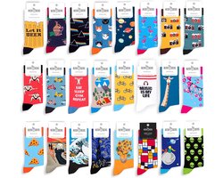 AlterSocks sokken met beroemde motieven, schilderijen en personen, uniseks, maat 36-45, grappige hipsterkousen