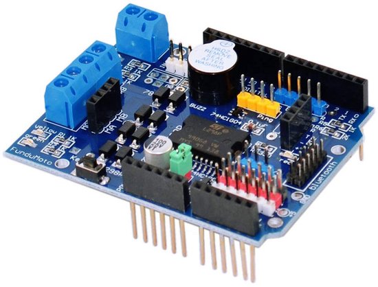 L298P Motor Driver Module H-Brug DC Stappenmotor Controller voor Arduino — afbeelding 4