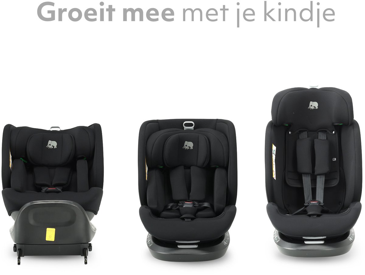 Deryan Cassie Luxe - Groep 0-1-2-3 autostoel met 360° draaibar thumbnail 3