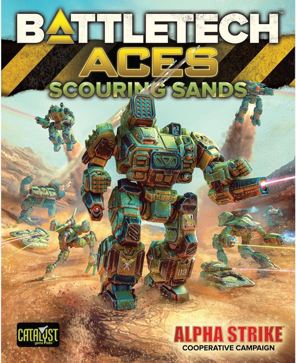 BattleTech Aces Scouring Sands - Engels - Catalyst Game Labs