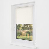 Estika Klemmfix rolgordijn zonder boren 85x150 cm parel lichtdoorlatend
