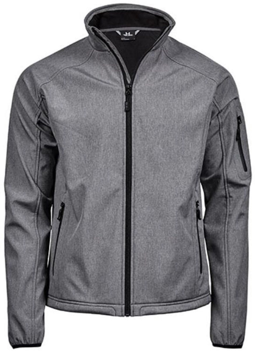Tee Jays - Men´s Lightweight Performance Softshell Jacket - Grey Melange maat XXL