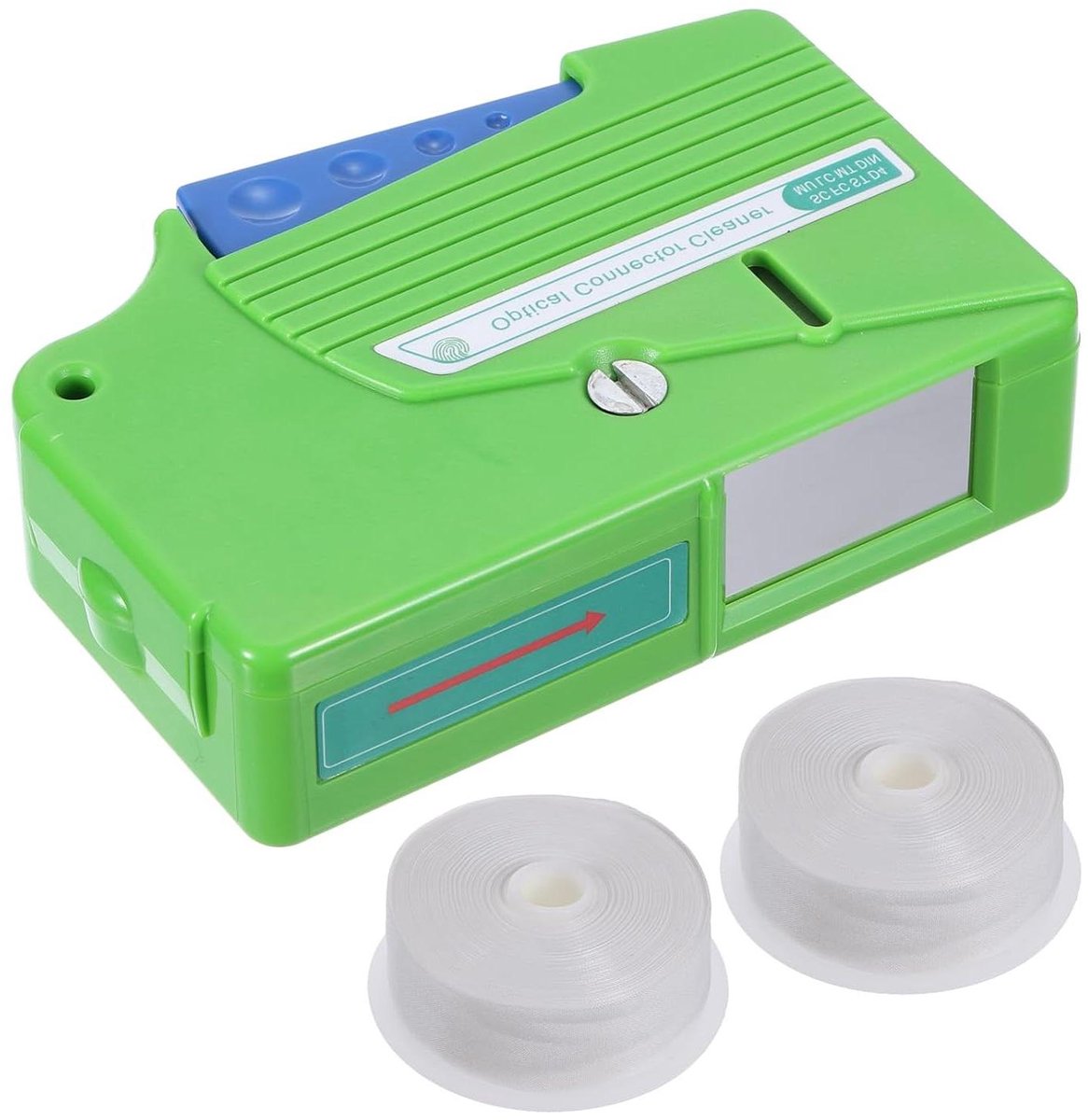 Ronte - Reinigingsset voor glasvezelaansluitingen FC/SC/LC/MU/ST 1,25mm/2,5mm - Reinigt 550+ keer - 1 set
