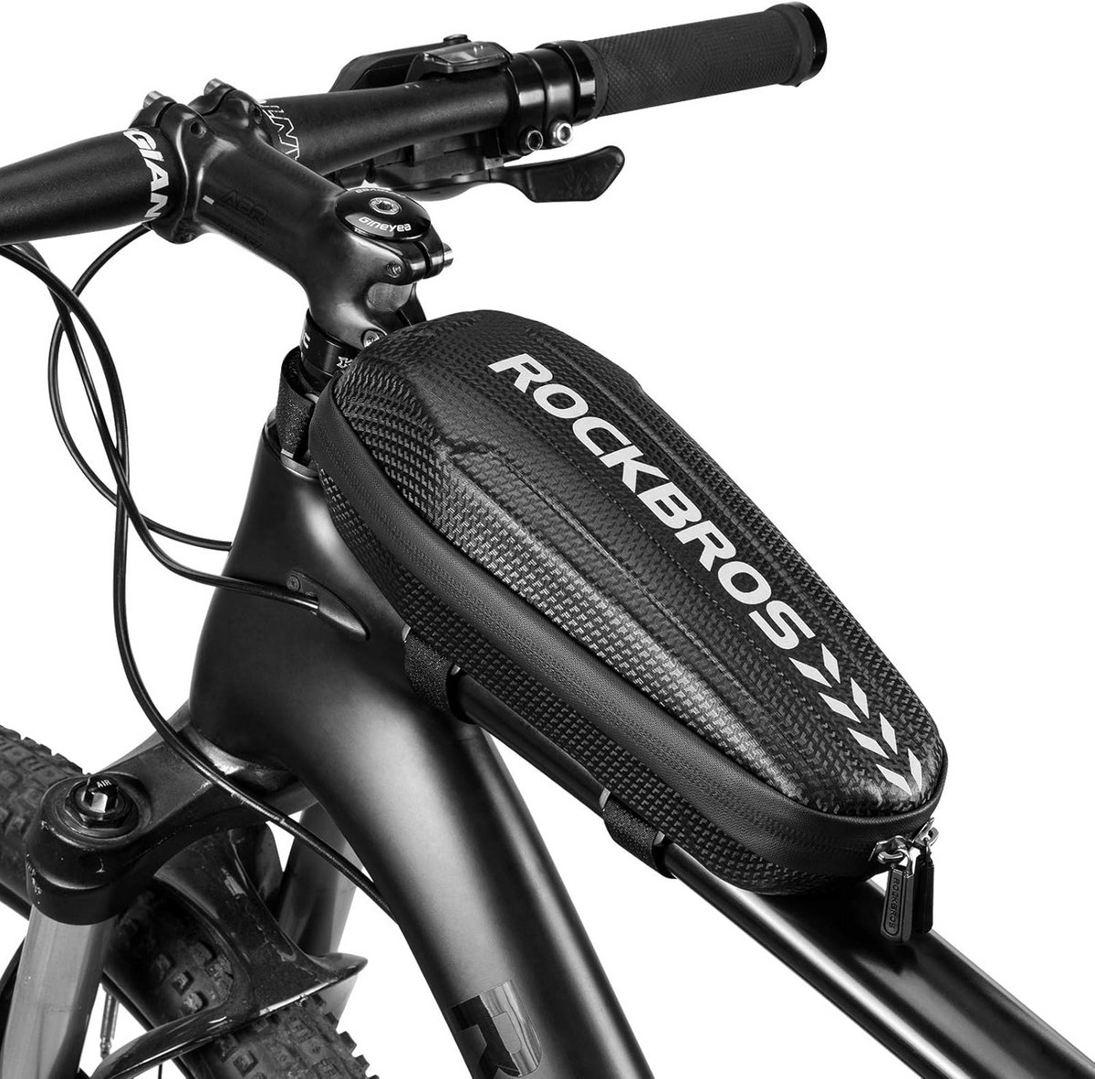 Waterdichte fiets frame tas voor MTB, racefiets en vouwfiets - top tube bag voor onderhoud en reparatie