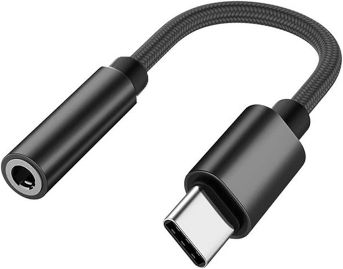 USB C koptelefoonadapter naar 3,5 mm jack