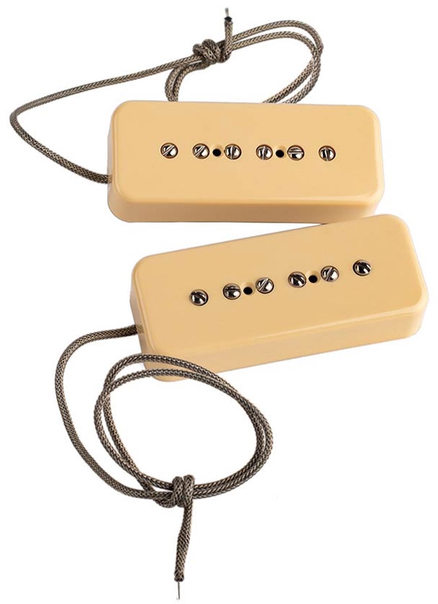 Lollar 10301-111513 P-90 Soapbar Single Coil Set – Hals & Brug, Crème