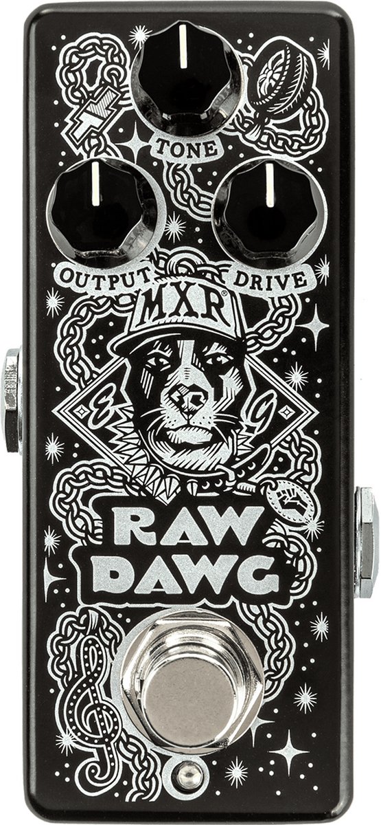 MXR EG74 Raw Dawg Overdrive – Veelkleurig, Eric Gales Signature