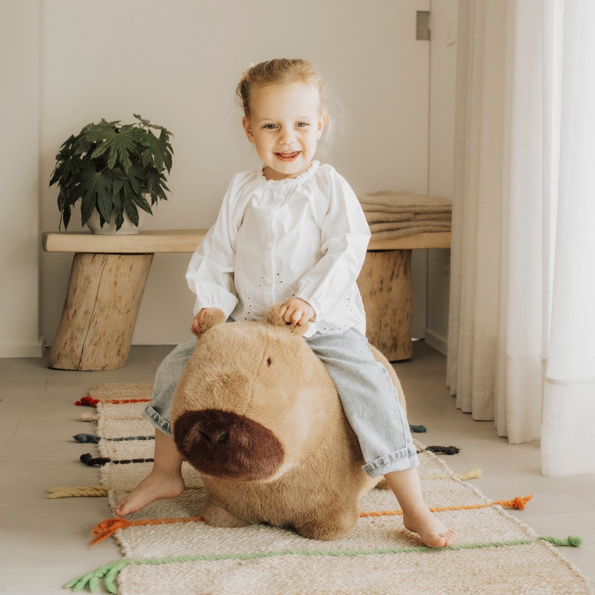 Wild and Soft Soft Bouncy Skippydier Capibara