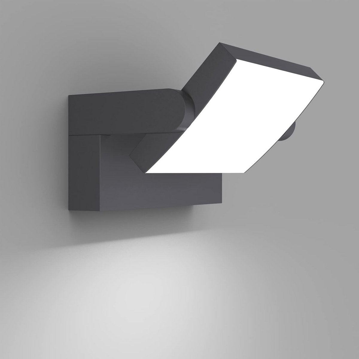 Moderne 24W LED wandlamp voor binnen en buiten, verstelbaar en waterdicht IP65