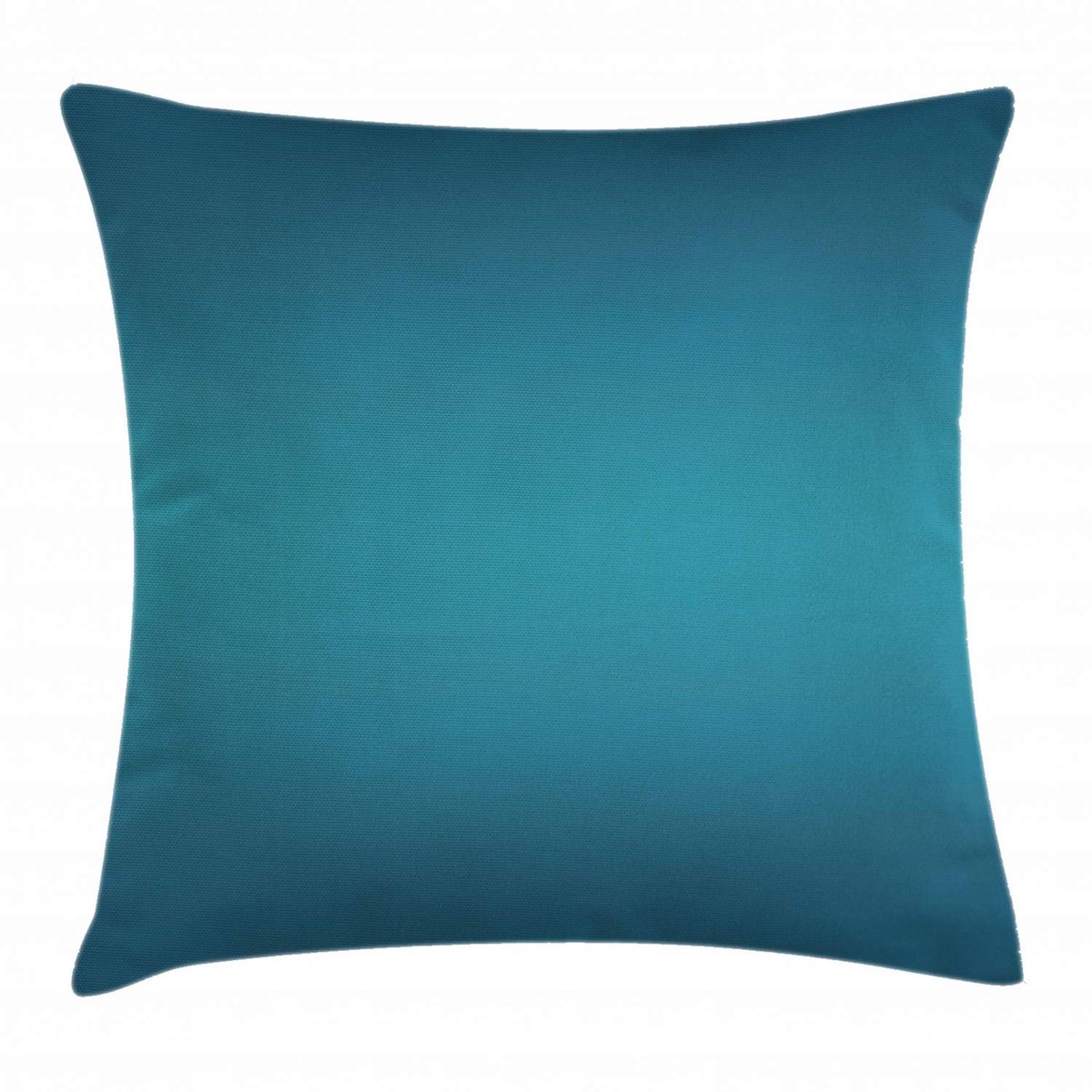 ABAKUHAUS Ombre Kussenhoes – Tropisch Oceaan – 50x50 cm – Beidzijdig bedrukt – Rits Petrol Blau