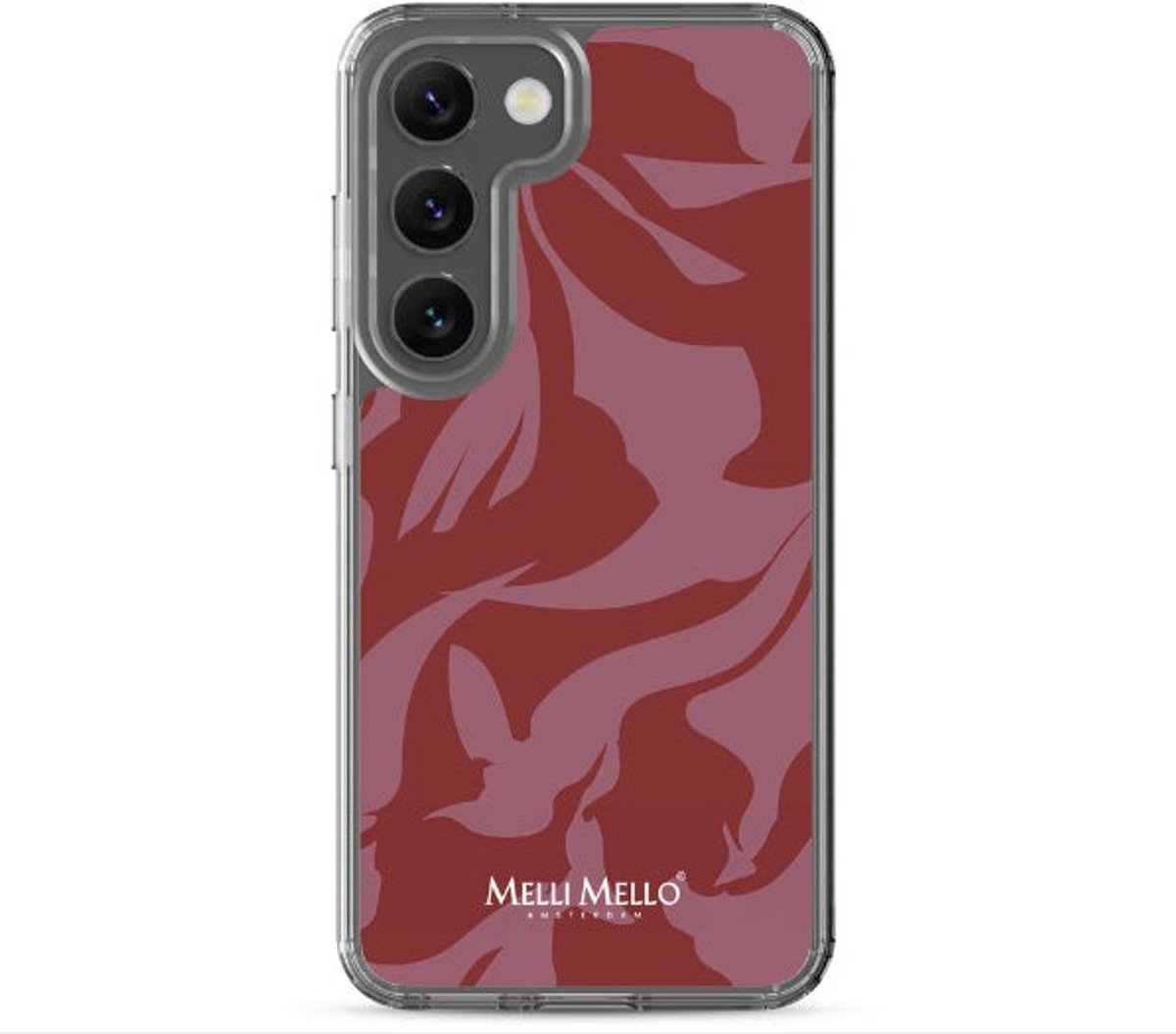 Melli Mello Telefoonhoesje Crimson Wave (Soft case) - Samsung Galaxy S23