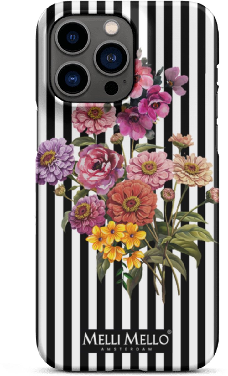 Melli Mello Telefoonhoesje Striped Grace (Hard Case) - Apple iPhone 14 Pro Max