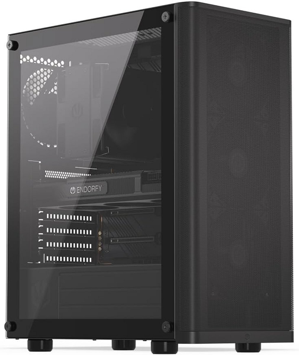 ATX Behuizing met 4x 120mm Fans en Mesh Ontwerp