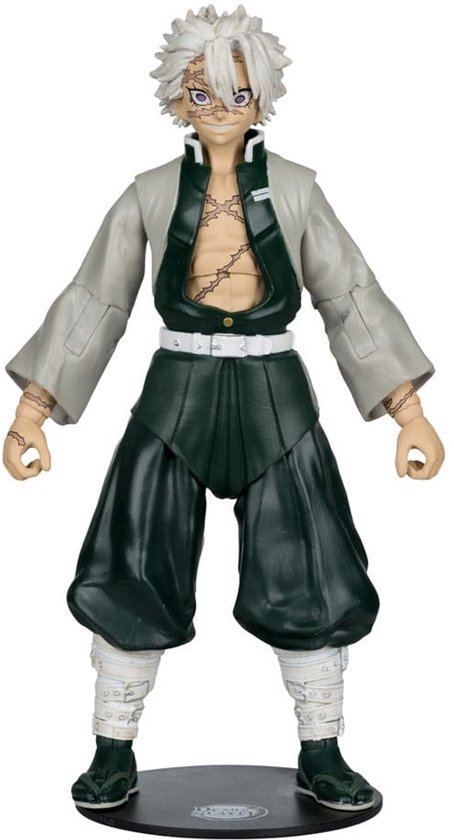 McFarlane Toys Demon Slayer: Kimetsu no Yaiba Action Figure Sanemi Shinazugawa 17 cm Action Figuur
