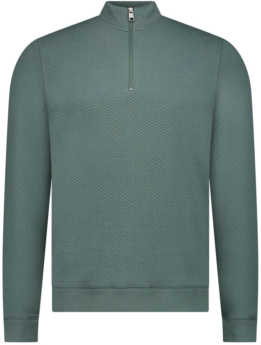Cars Jeans Trui Ycano Sw Half Zip 6749744 Moss Mannen Maat - M