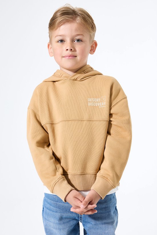 Garcia - Sweat à capuche marron imprimé au dos Garçons - I55662 - Taille 116/122