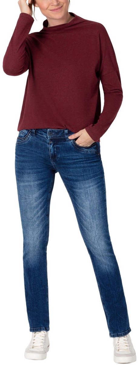 TIMEZONE Dames Jeans Broeken slim Fit Blauw 26W / 34L Volwassenen