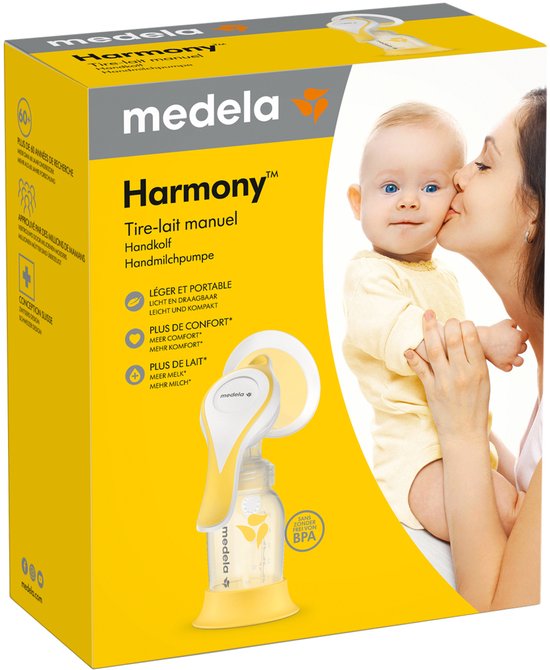 Medela - Harmony - Borstkolf -Kolfapparaat - Handkolf - Zonder stroom Compact