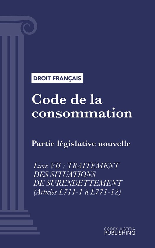 Code de la consommation - cover