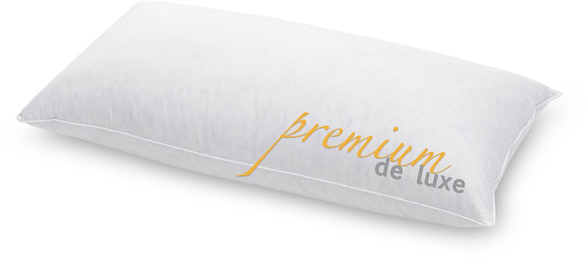 HANSKRUCHEN Premium de Luxe 3-kamer donskussen 50×80 cm