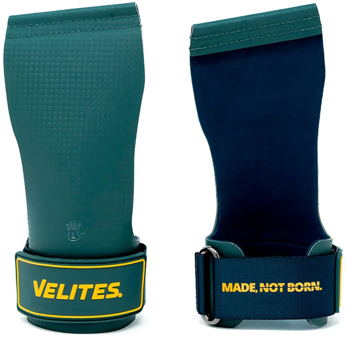 Velites Quad Ultra Hands Grips XL Dark Green-Blue – Fitness & Functional Training – Zonder Chalk – Pull-Ups & Bar Training