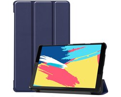imoshion Tablet Hoes - Geschikt voor Lenovo Tab M8/Lenovo Tab M8 FHD - Trifold Bookcase - Donkerblauw