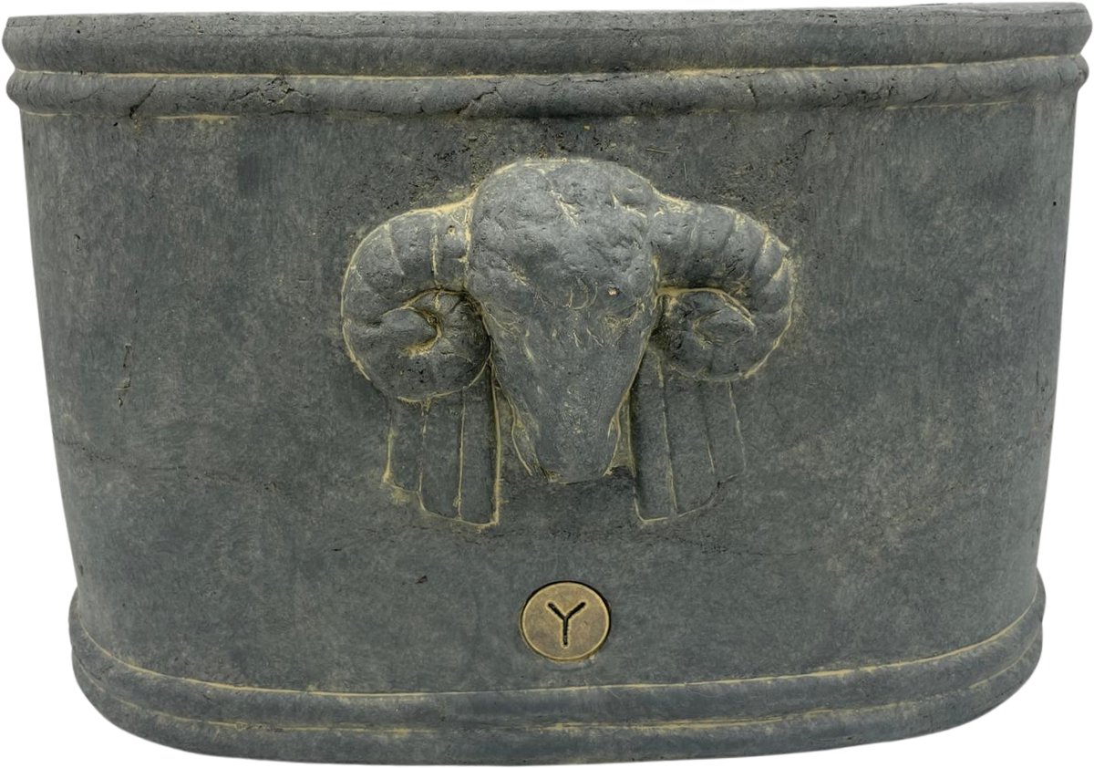 Brynxz - Schuit - Bloempot - Schaap - Majestic Vintage - M - 40x24x25