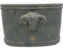 Brynxz - Schuit - Bloempot - Schaap - Majestic Vintage - M - 40x24x25