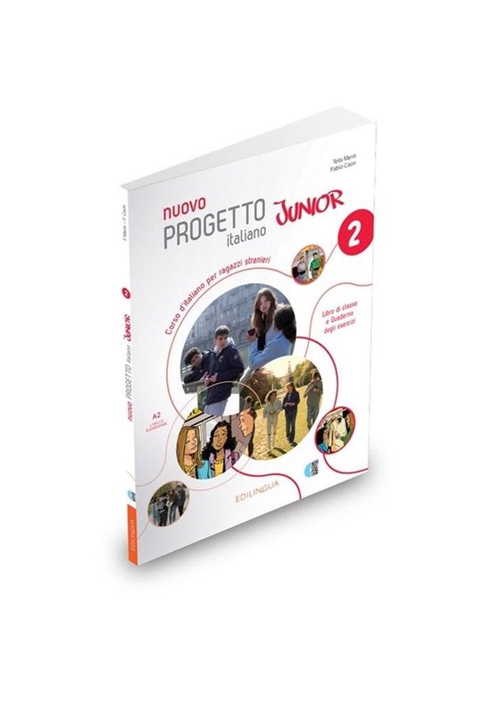 Nuovo Progetto Italiano Junior 2 - Libro Di Classe E Quadern ... - cover