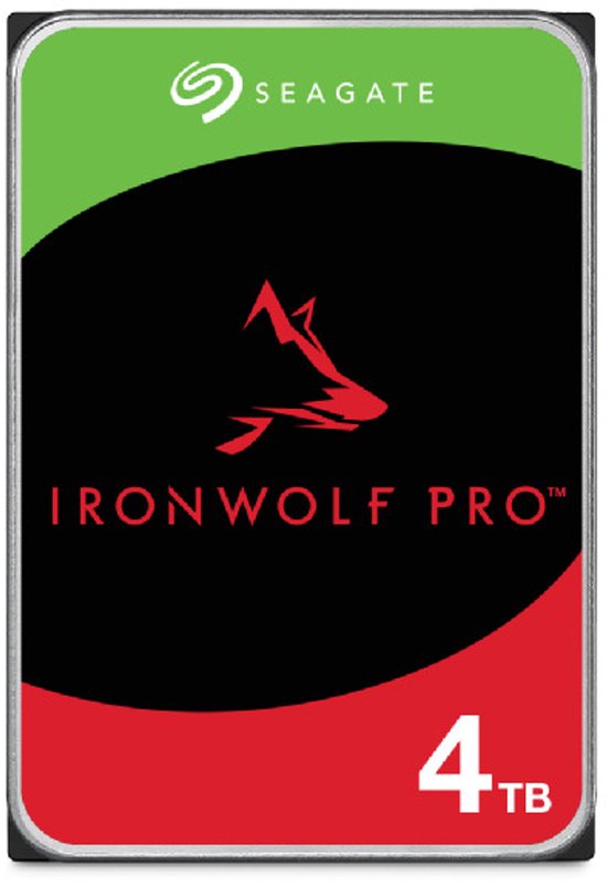 Seagate IronWolf Pro - Interne harde schijf - NAS HDD - 256MB Cache - 4 TB